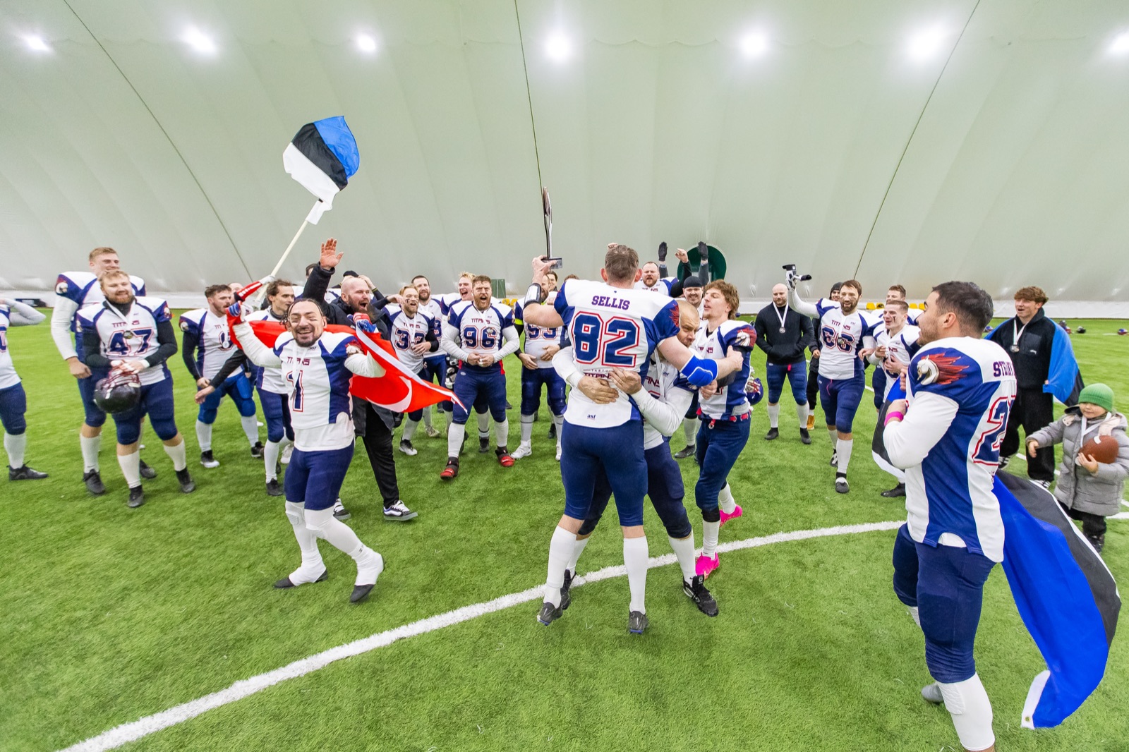 Tartu Titans in action