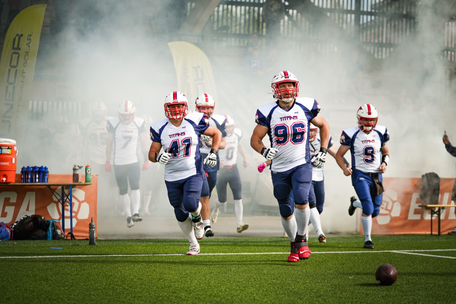 Tartu Titans in action